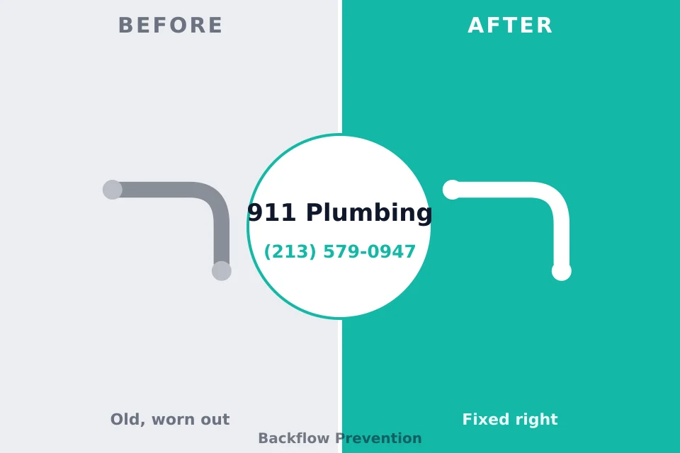 Before and after: plumbing repair Jenkins, KY